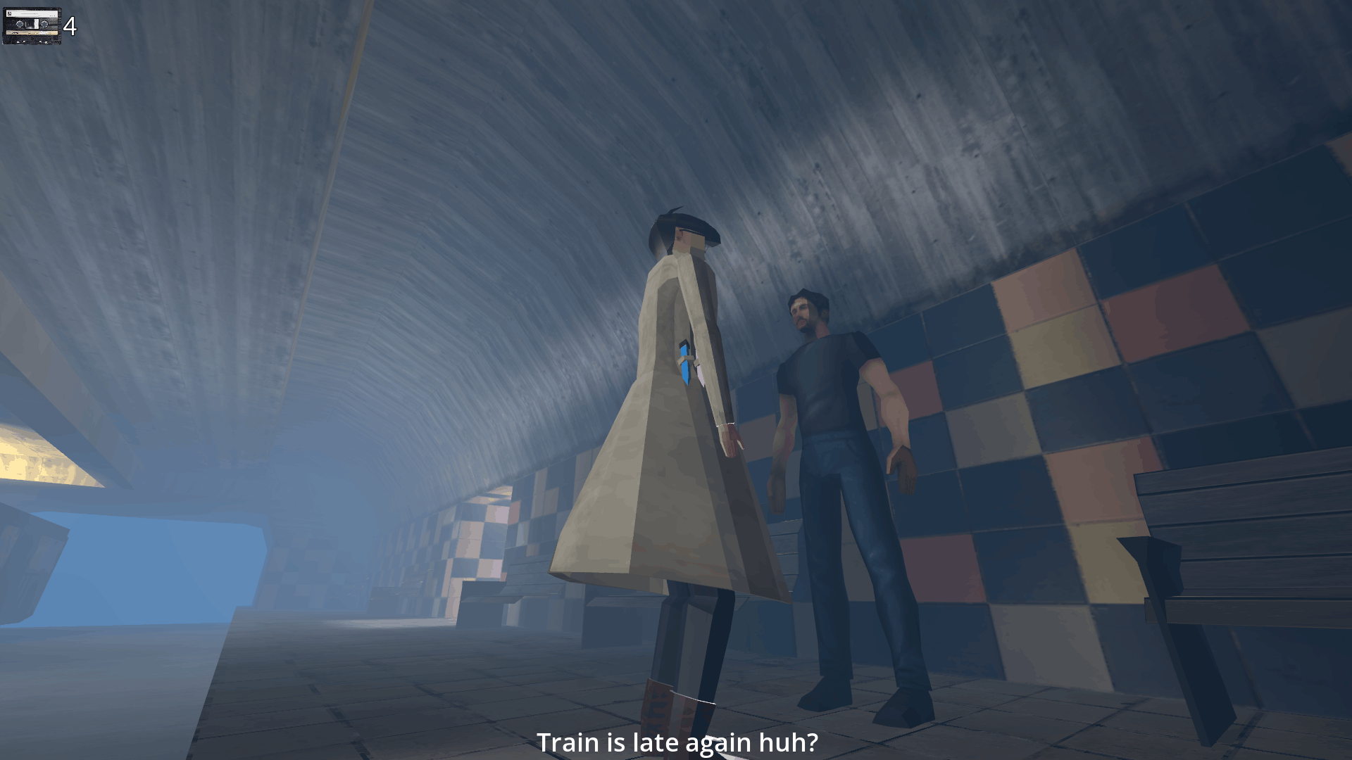 Doctor Kairokos chatting with someone.